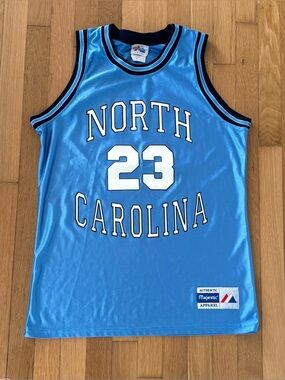 Vintage Majestic Michael Jordan Jersey Made In USA North Carolina Tarheels 90s M